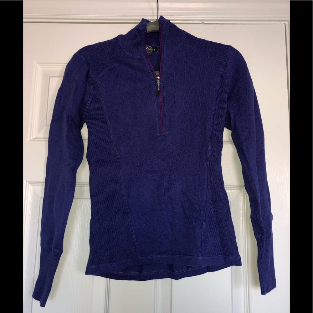 3/4 Zipper pullover